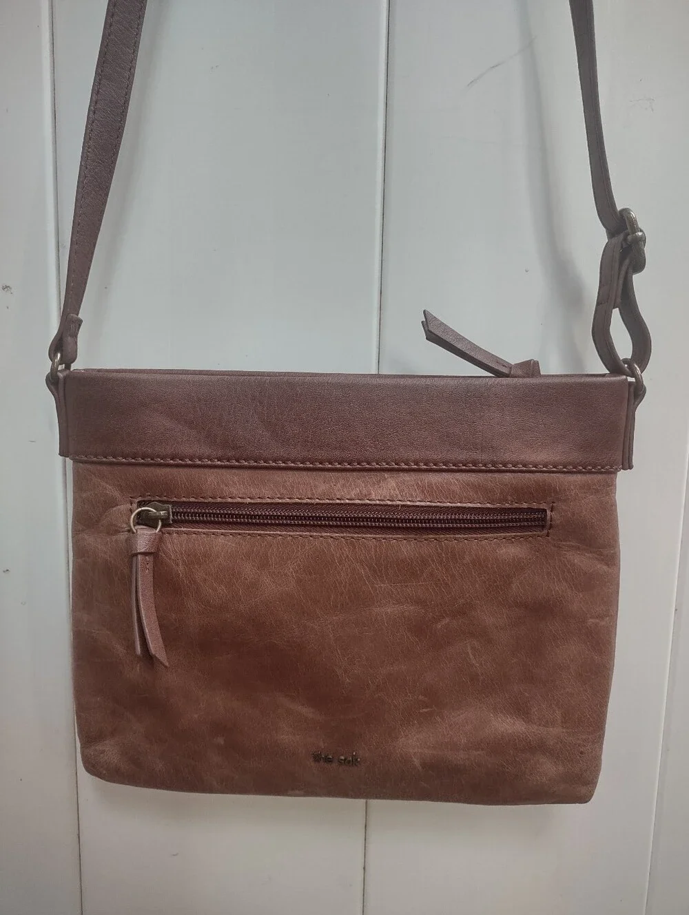 Women's Embossed Leather Crossbody Bag | The Sak